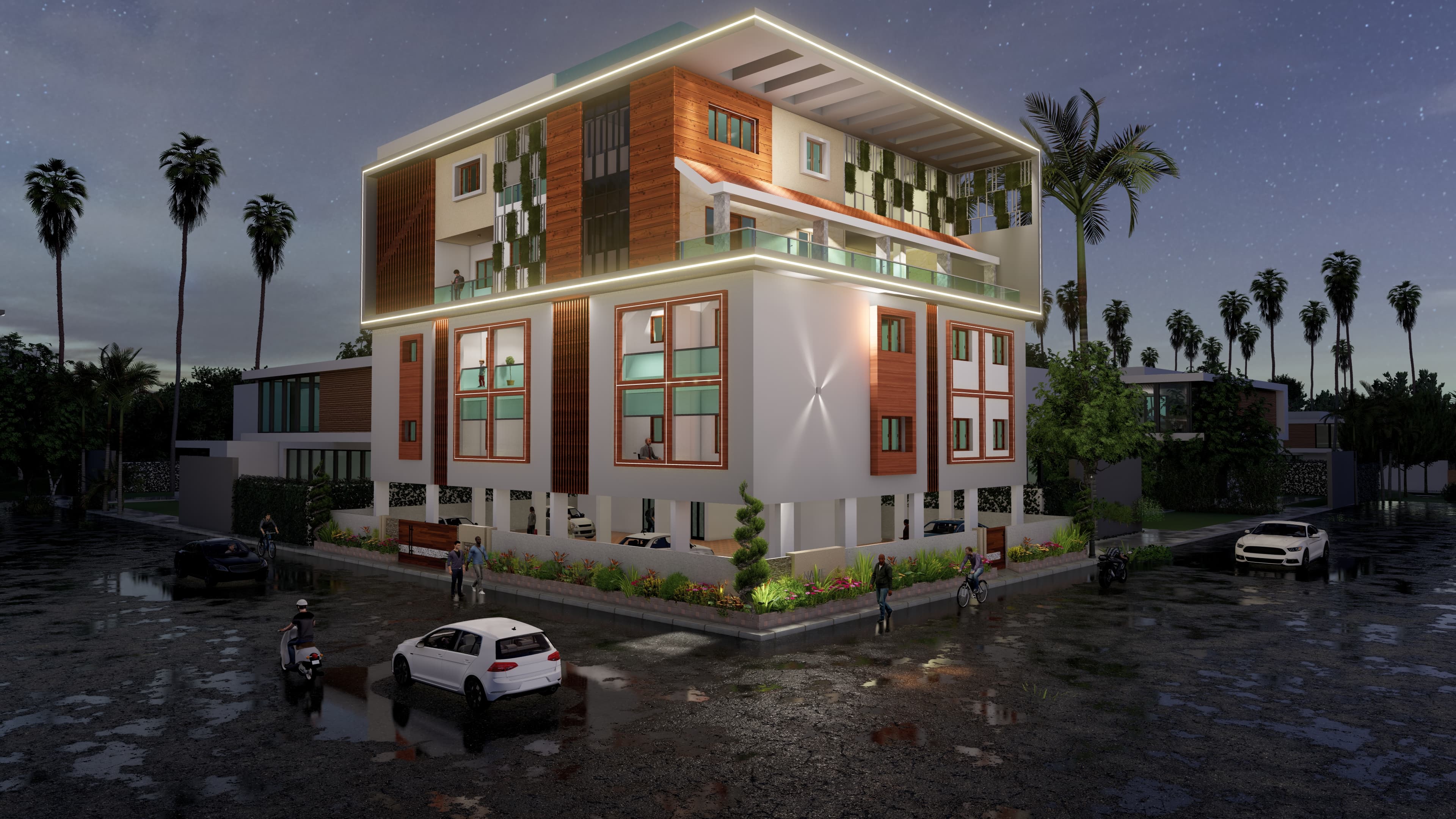 Mr. Ramesh Residence Mobile Top
