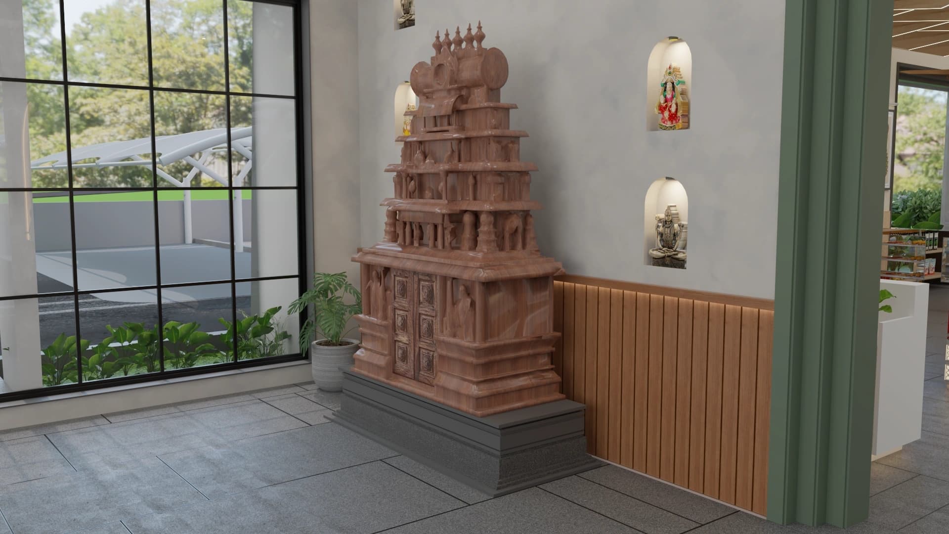 Temple City Hotel detail 16